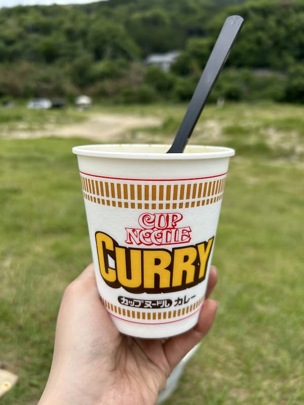 カップラーメンカレー味